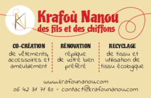 Carte de visite Krafoù Nanou