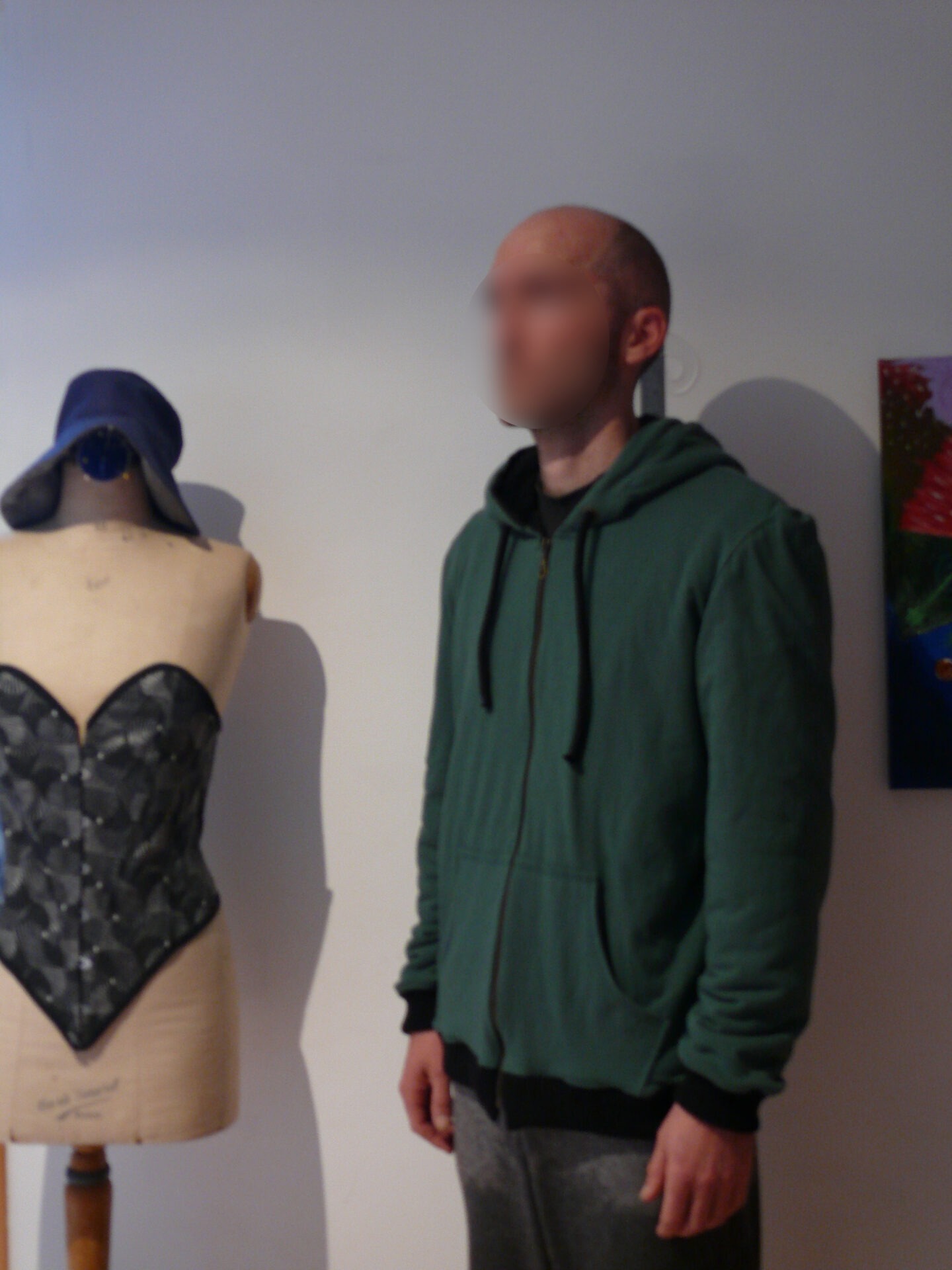 Sweat doublé zippé